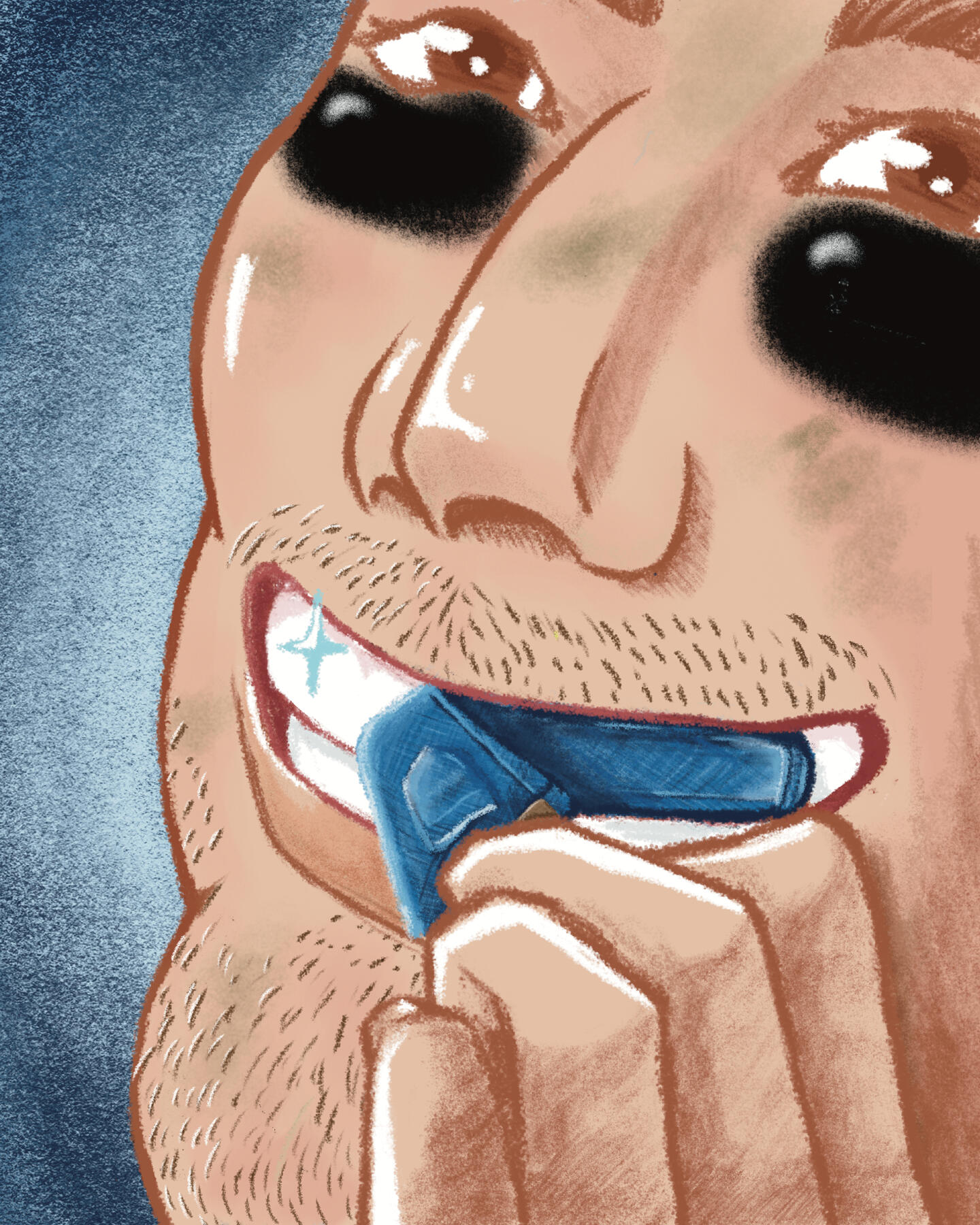 Levi's Make Teeth Whiter for Football Players