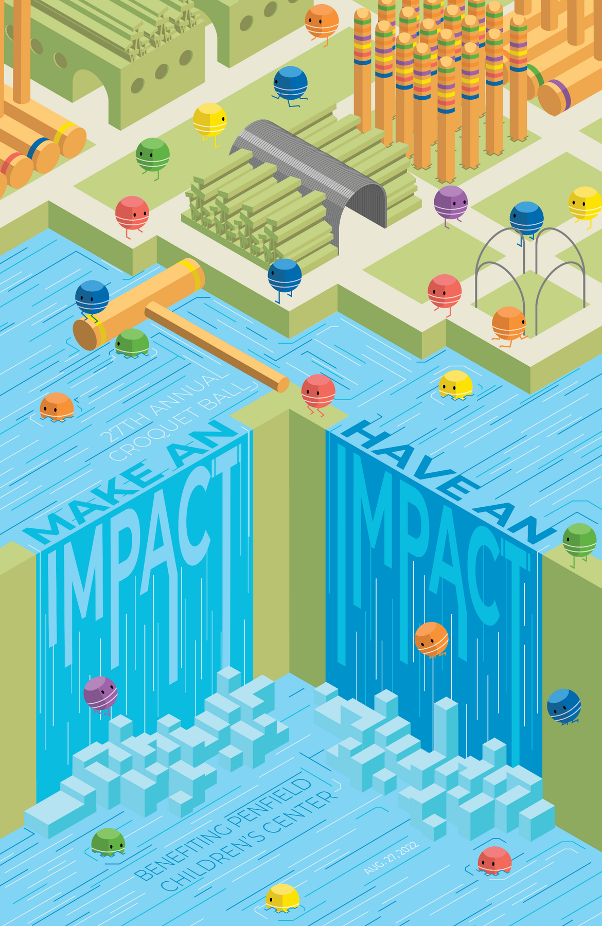 Penfield Children's Center: Croquet Ball