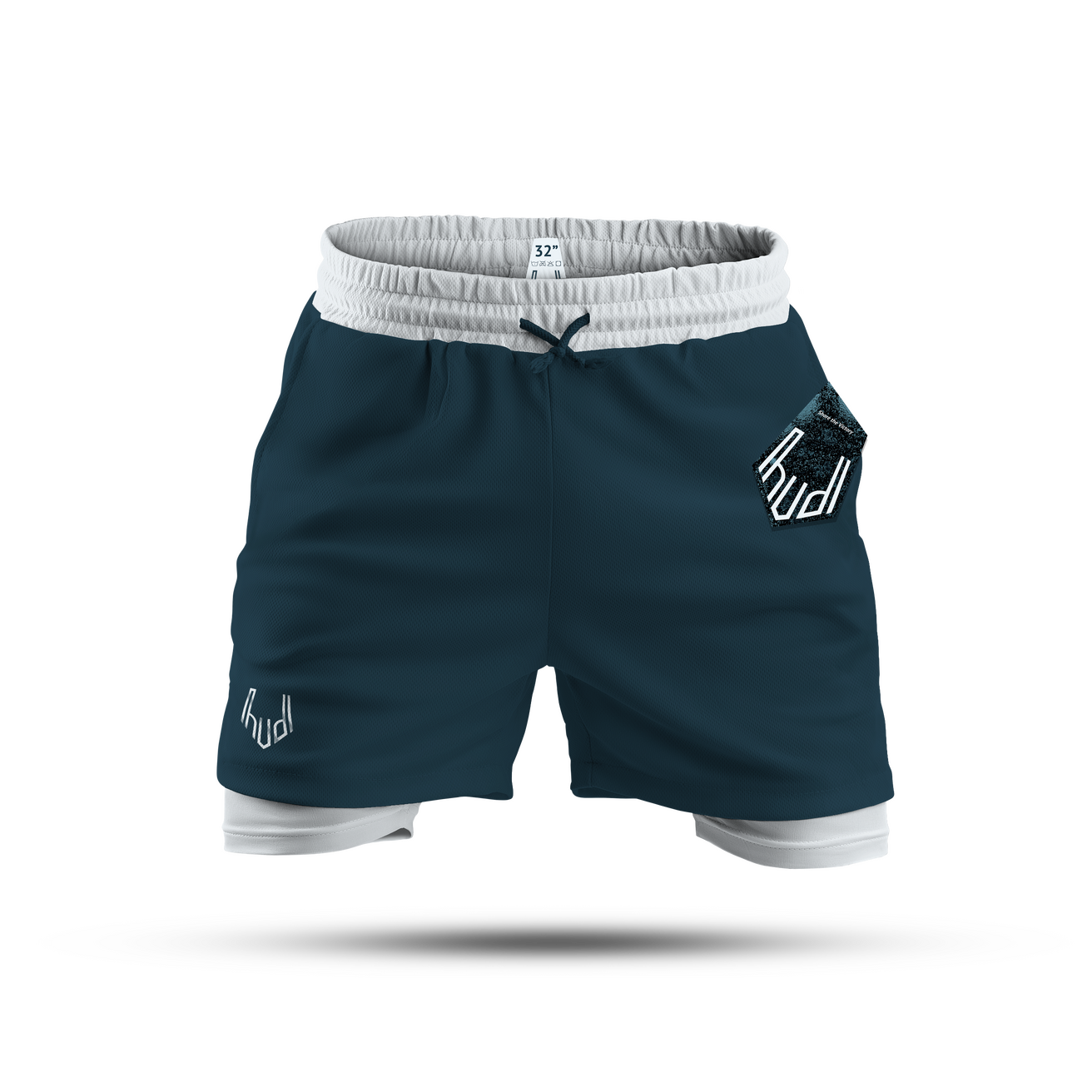 Branded Athletic Shorts w/ Pocket Tag